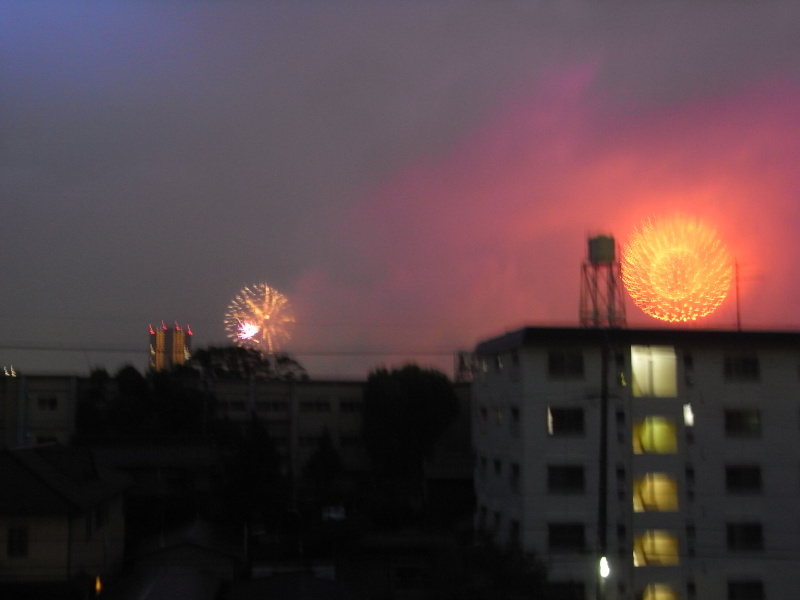 岡崎の花火