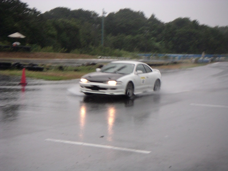 雨の美浜走行会