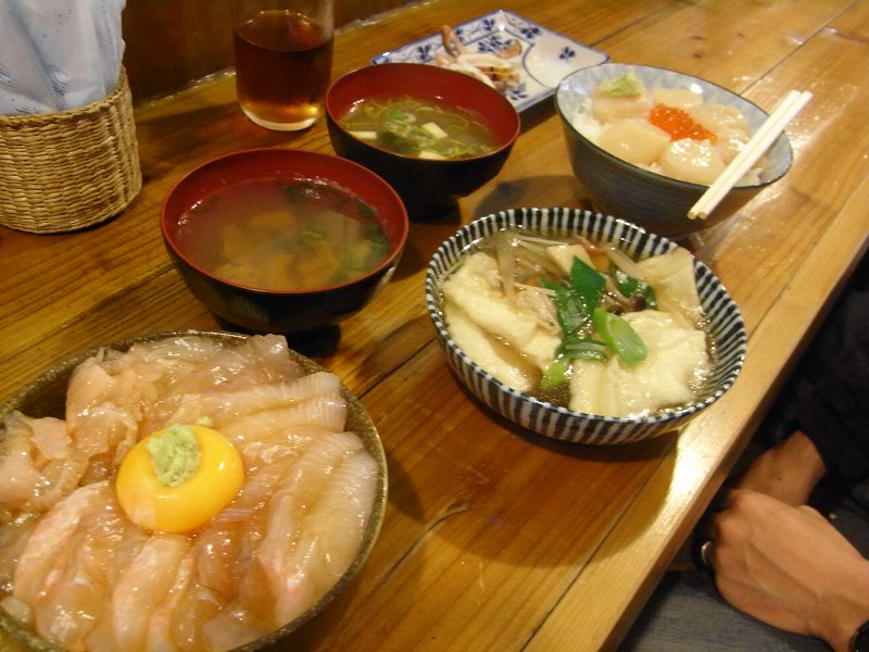 青森の朝食と昼食、そして晩御飯