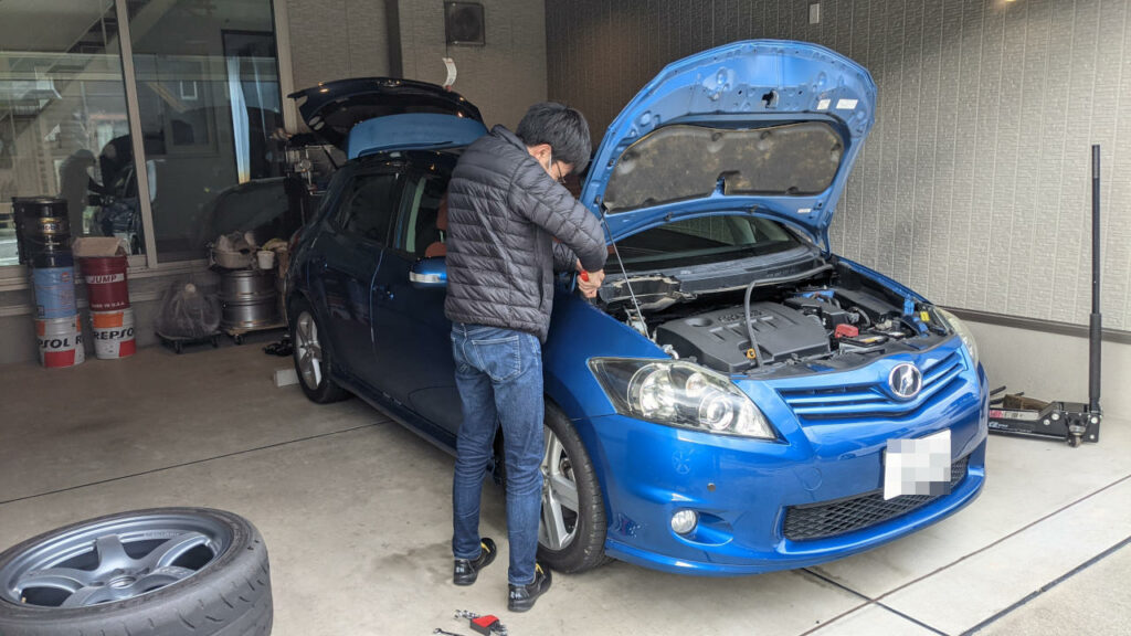 トーションビームの車高調