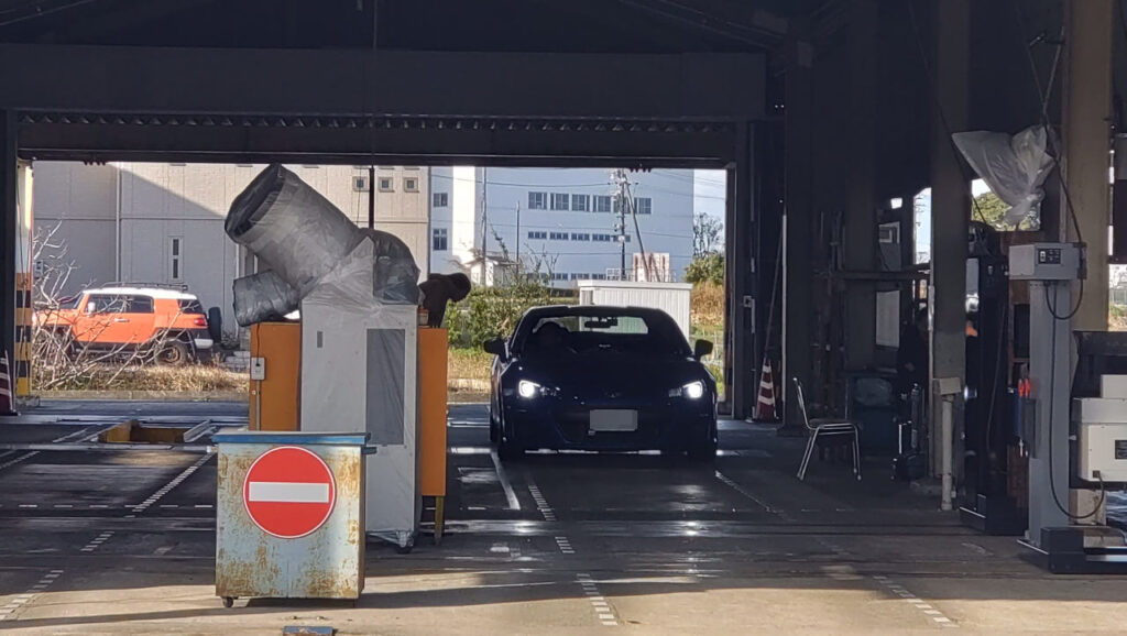 BRZの車検、手こずったorz