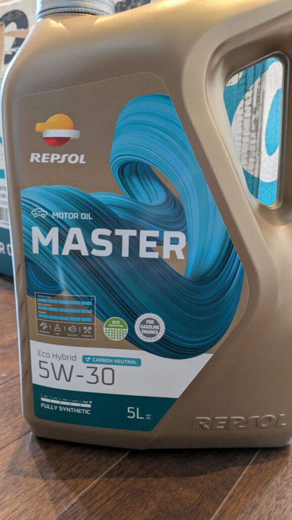 REPSOLの新オイル
